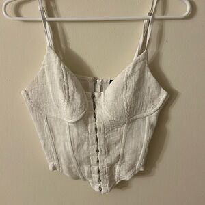 White corset